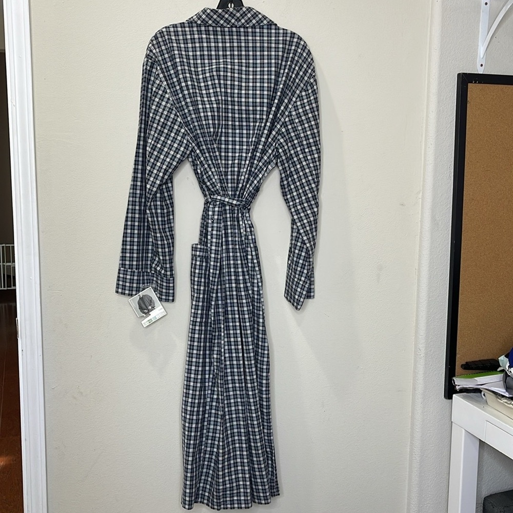Merona Checkered Classic Robe - Picture 4 of 7